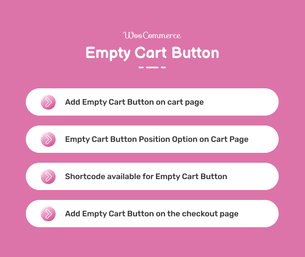 Empty Cart Button Pro for WooCommerce