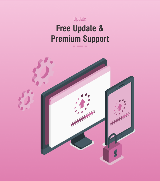 Free updates & Premium Support