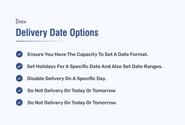 delivery date options - ช่วงเวลาการส่งมอบ WooCommerce สร้างเว็บไซต์, ปลั๊กอิน เว็บขายของ, ปลั๊กอิน ร้านค้า, ปลั๊กอิน wordpress, ปลั๊กอิน woocommerce, ทำเว็บไซต์, ซื้อปลั๊กอิน, ซื้อ plugin wordpress, wp plugins, wp plug-in, wp, wordpress plugin, wordpress, woocommerce plugin, woocommerce, woocomerce shipping time, woocomerce shipping, shipping time slots, shipping time, shipping, plugin ดีๆ, codecanyon
