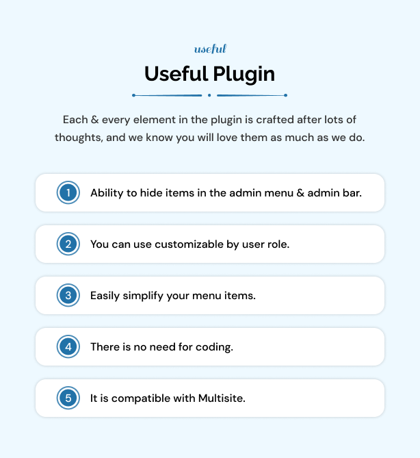 Useful Features of the Plugin