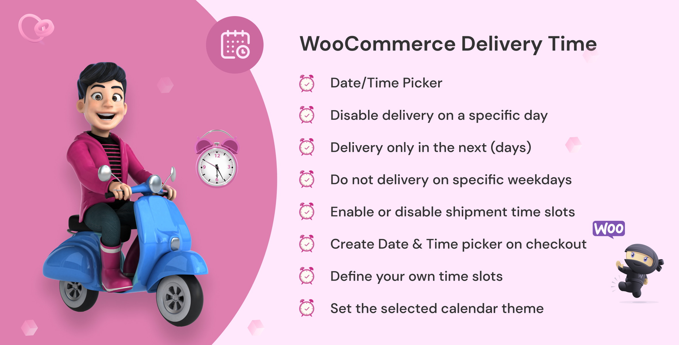 WooCommerce Delivery Time For WooCommerce
