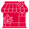 flower and gift shop icon